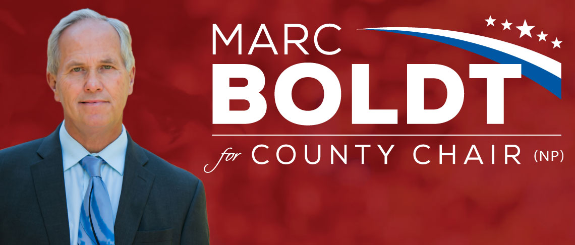 Mark Boldt for Clark County Chair